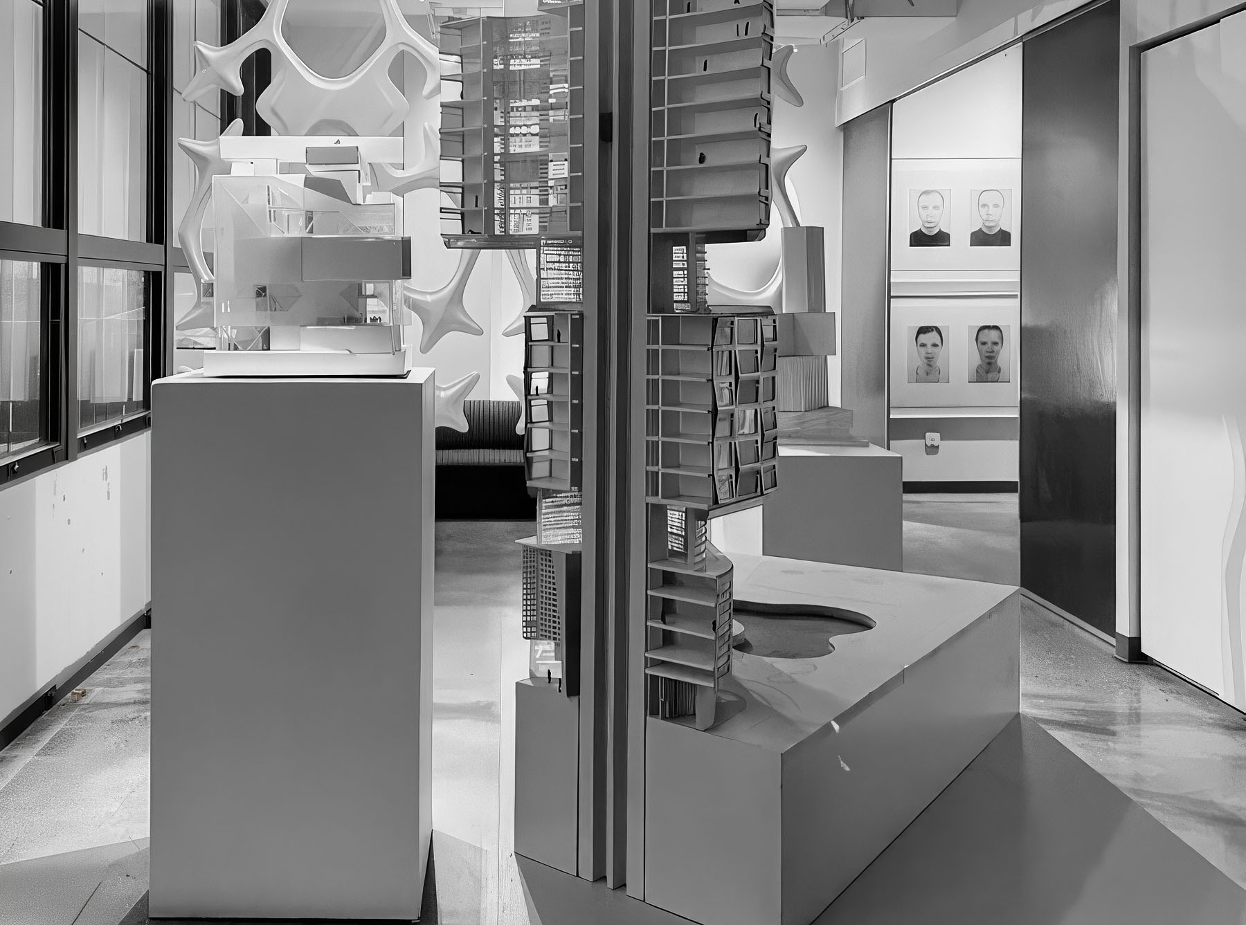 Asymptote Architecture's working studio at Carroll Street, Brooklyn, New York