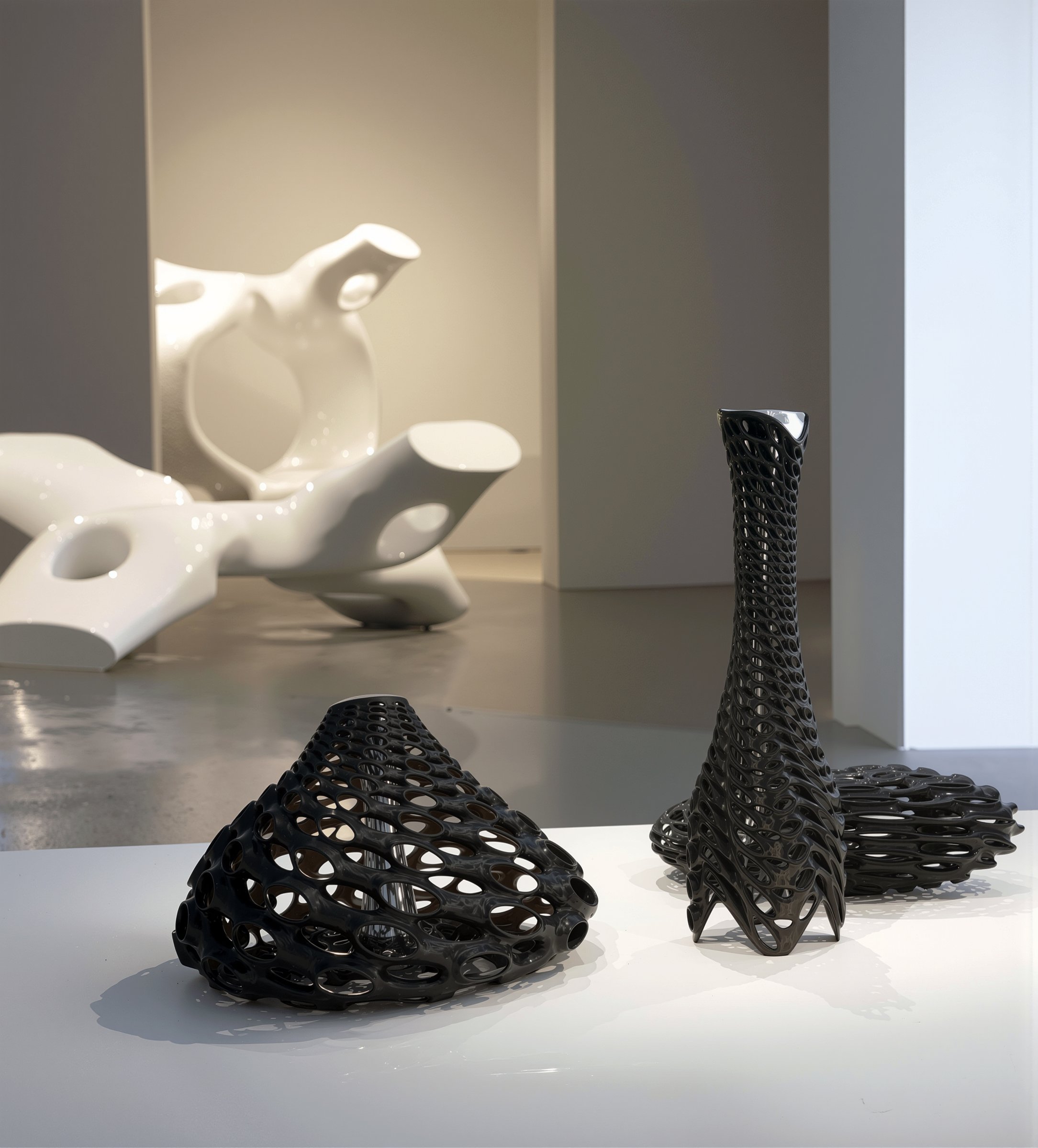 Atmospherics exhibition installation view at Phillips de Pury & Company