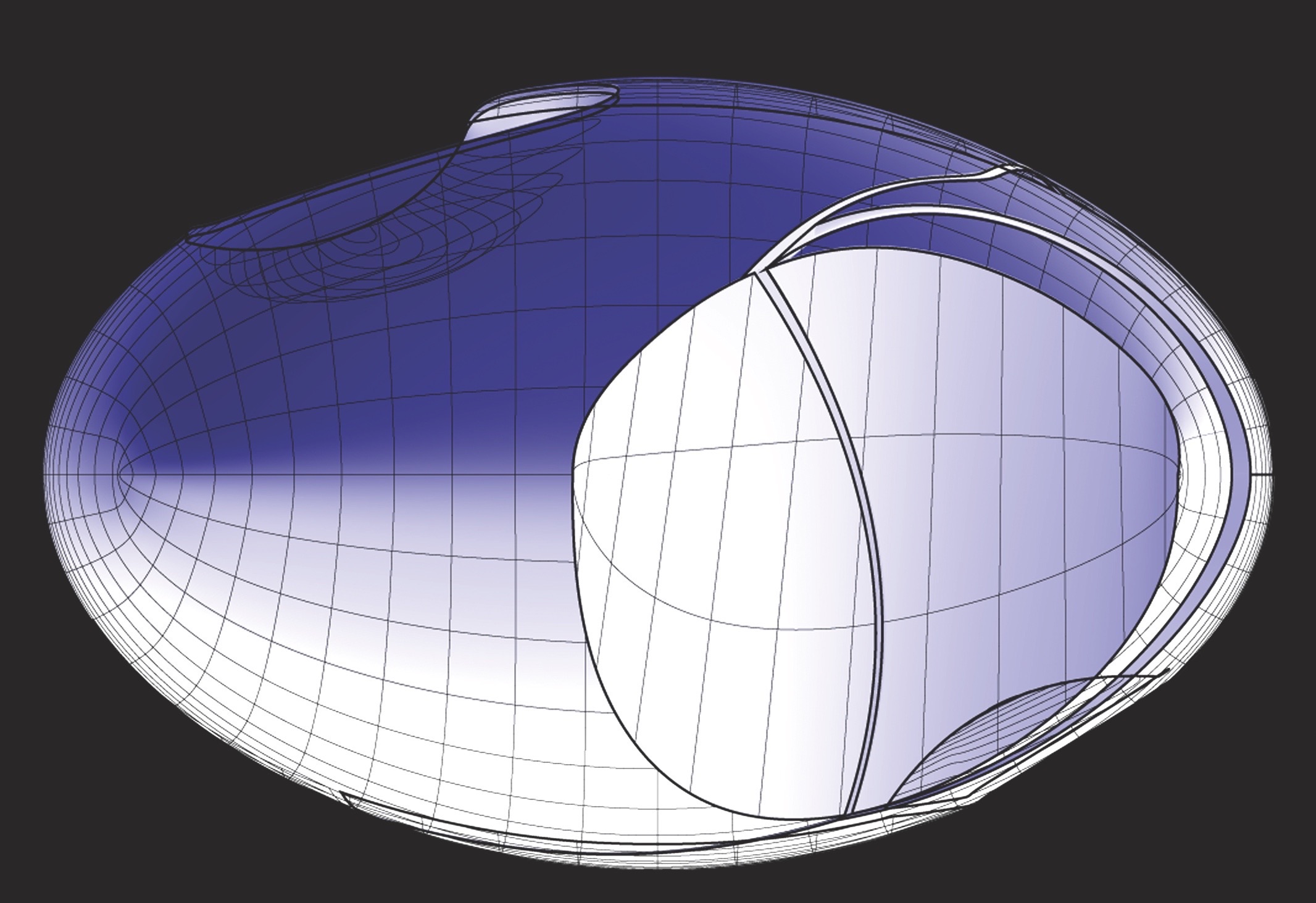 FLUX 1.0 — installation view showing projections and soundscape interaction