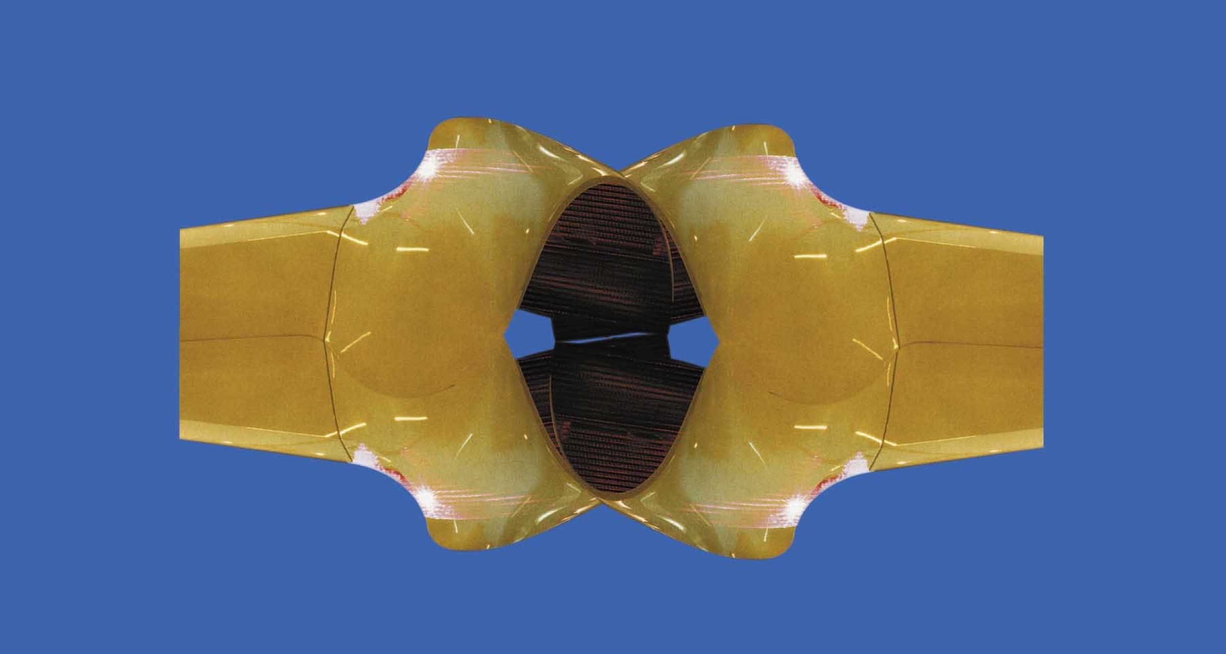 M-Scapes study drawing — detailed topographic rendering of flowing sculptural landform