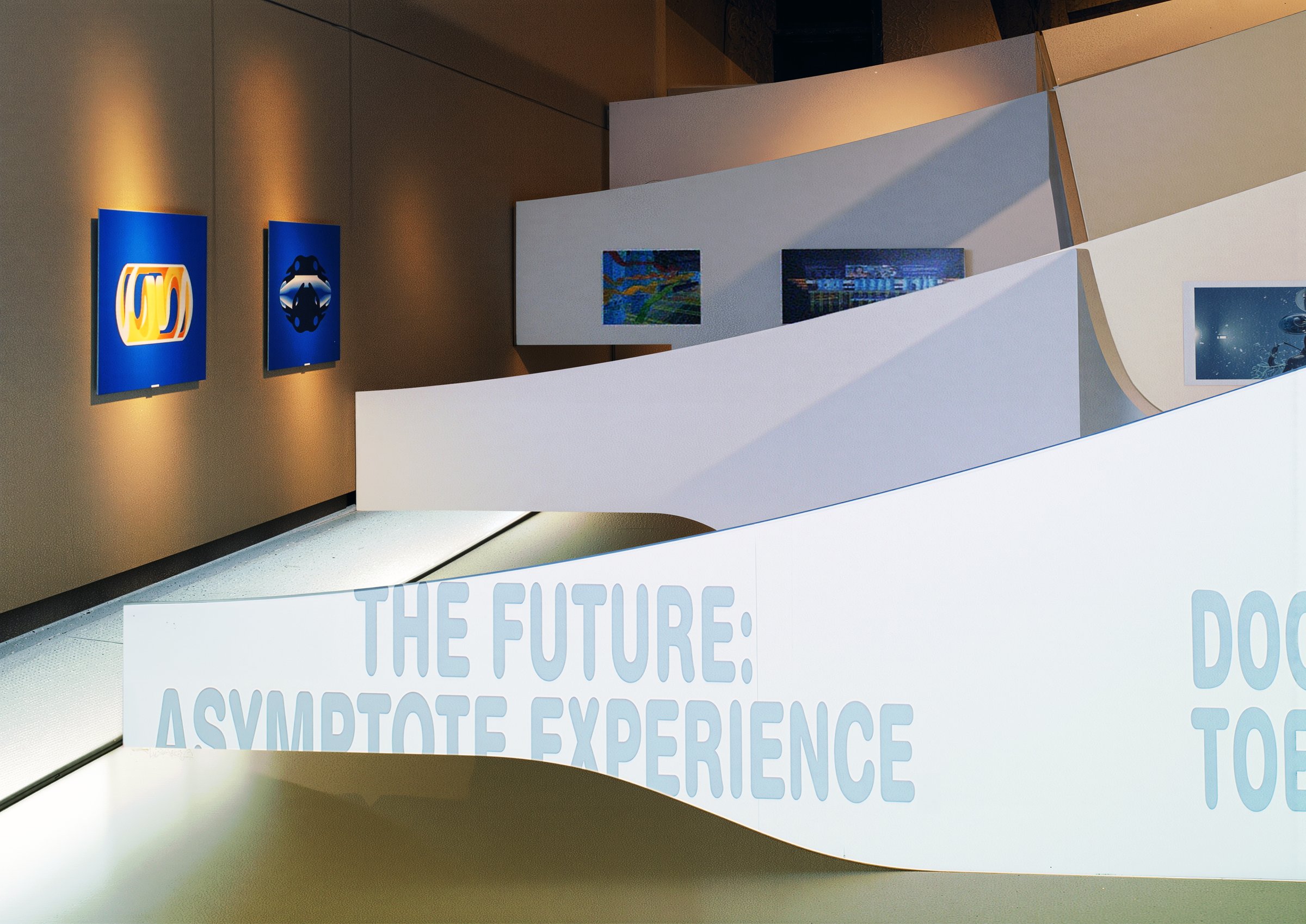 Approach the Future: The Asymptote Experience — installation view at the NAI, Rotterdam
