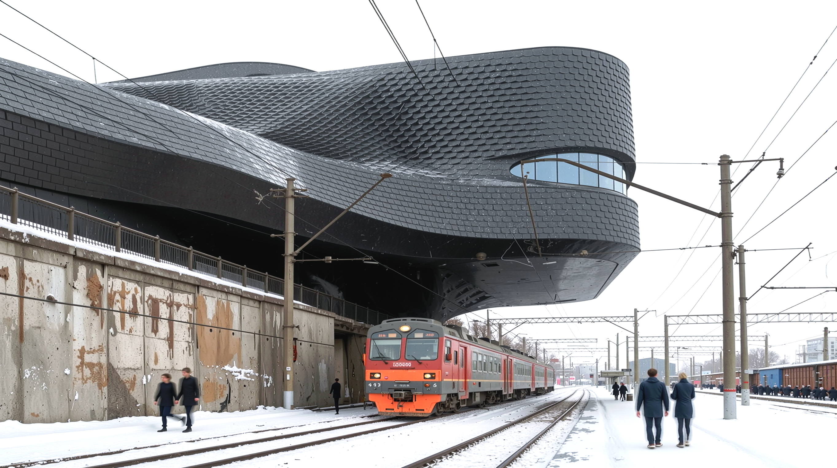 Perm Museum — rooftop promenade and public landscape