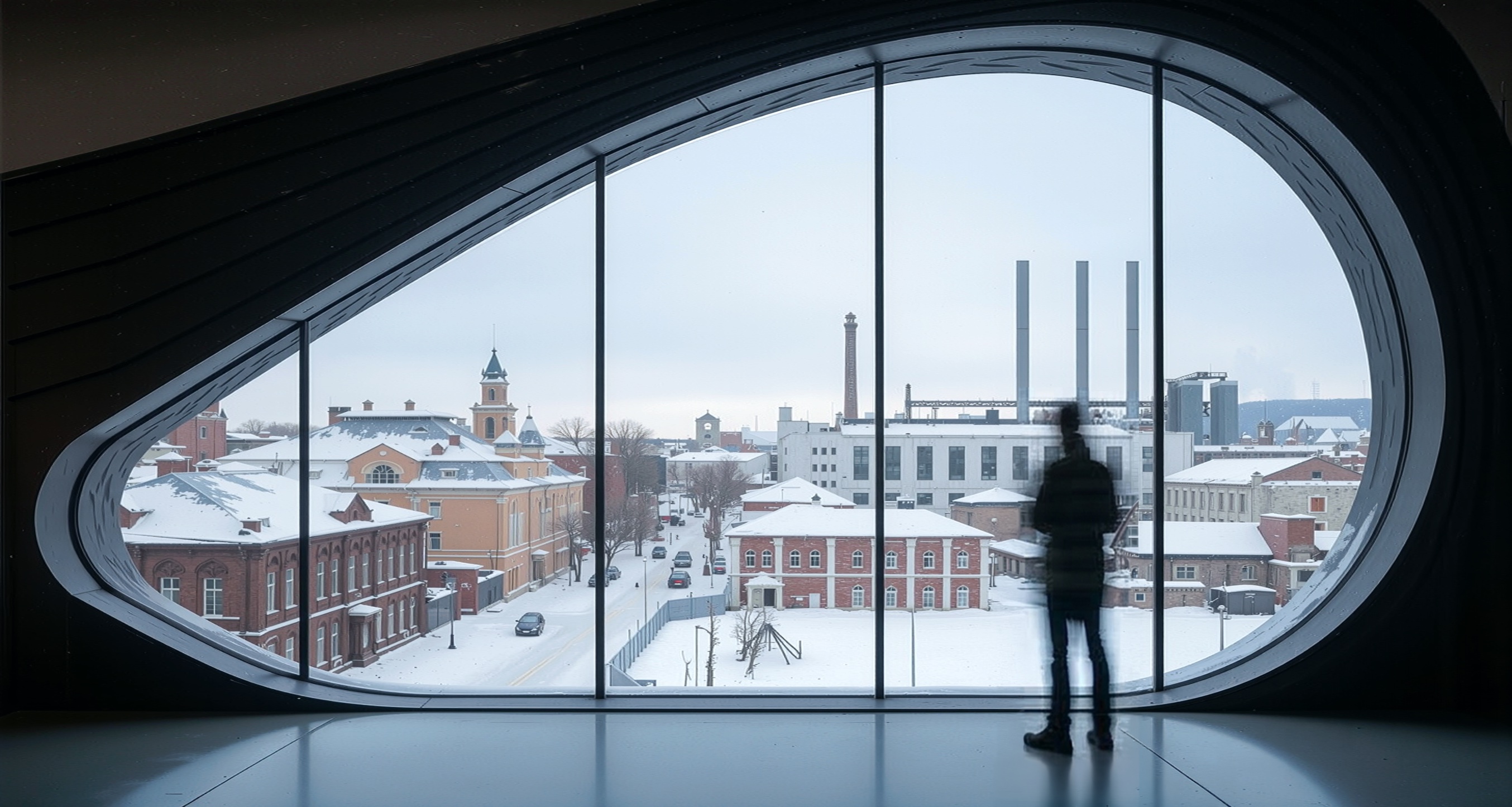 Perm Museum — site plan or elevation study