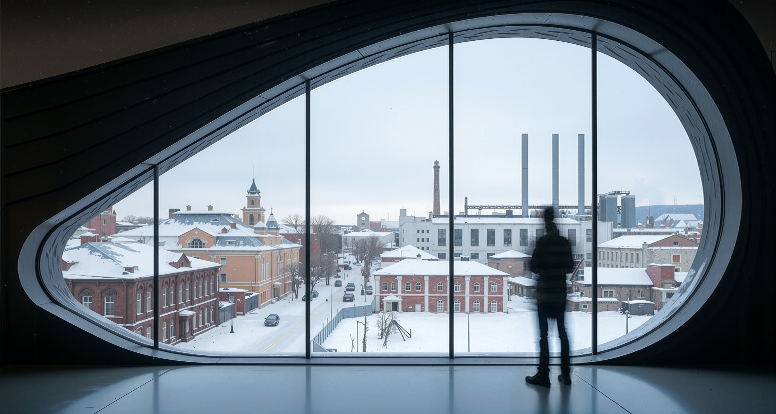 Perm Museum — site plan or elevation study