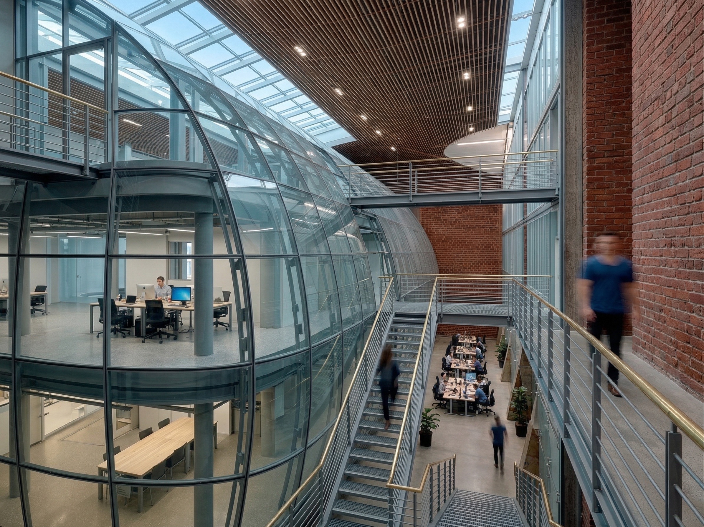 The Incubator — exterior rendering showing the proposed intervention